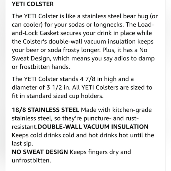 YETI Stainless Steel 12 oz Coldster - Picture 8 of 8